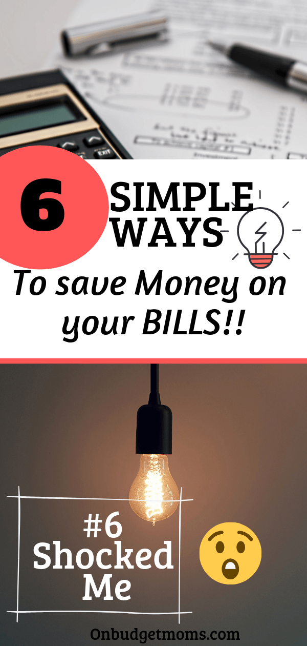 We are all looking for ways to save money so why not try cutting back on your monthly bills? These money saving tips even include how to save money on your electricity. #saveonelectricbill #savemoney #saveonbills