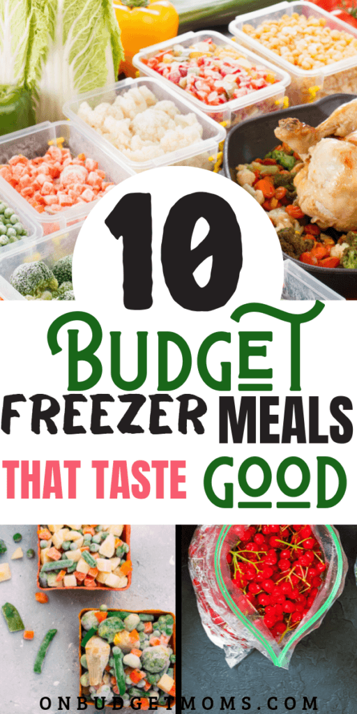 budget freezer meals