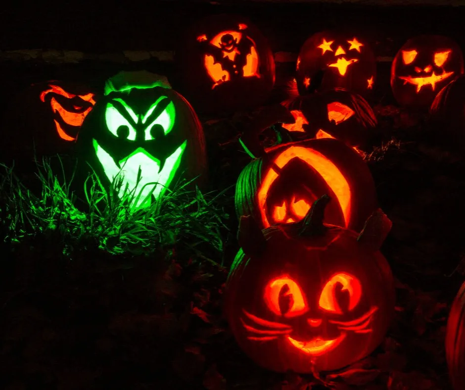 diy outdoor halloween lights