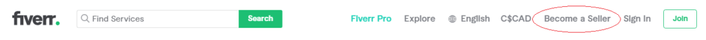become a seller on fiverr free
