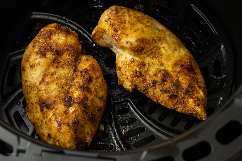 Air fryer chicken breasts