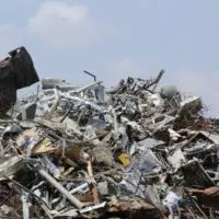 pile of scrap metal