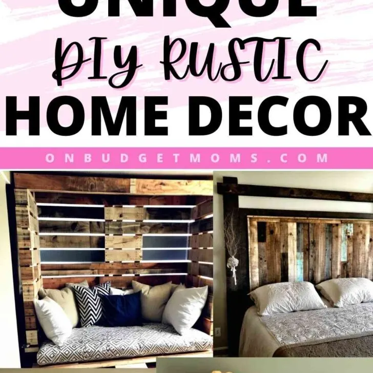 31 diy rustic home decor ideas. pin for pinterest.