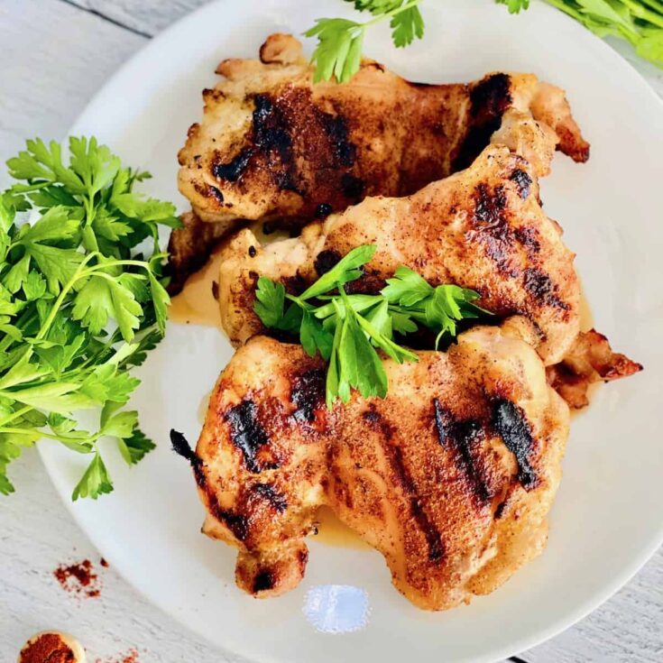 Image for Grilled Boneless Skinless Chicken Thighs