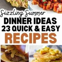 Easy summer dinner ideas