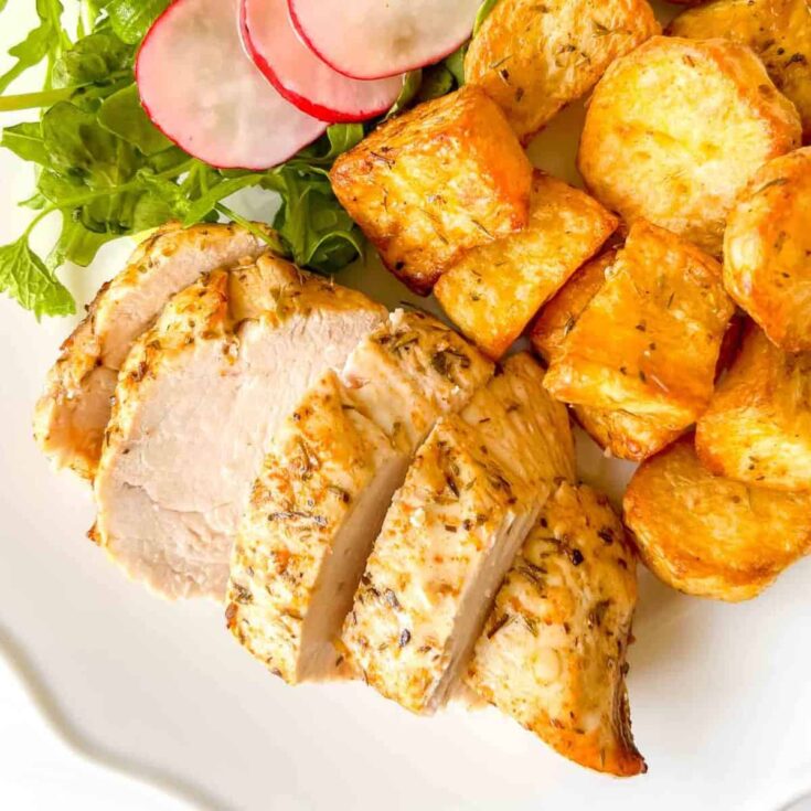 Image for Air Fryer Chicken Breast and Potatoes