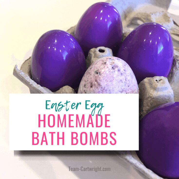 Image for DIY Easter Egg Bath Bombs for Kids