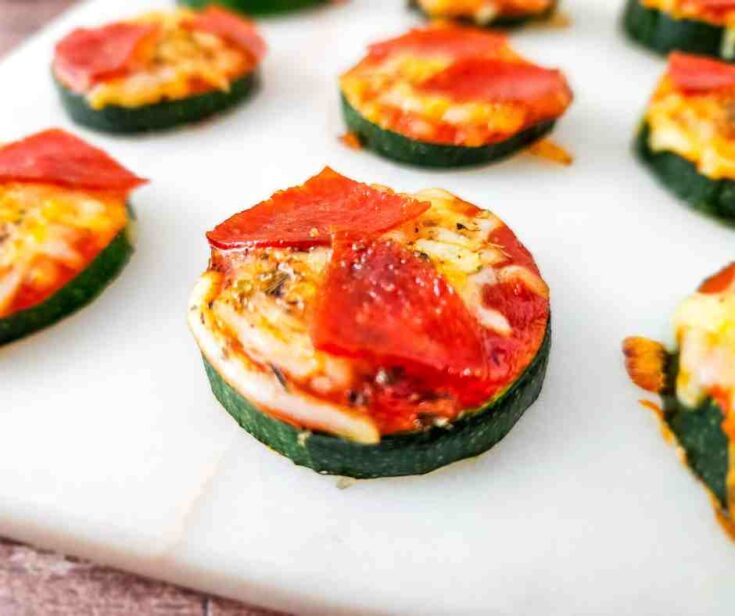 Zucchini Pizza Bites