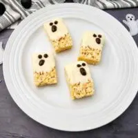 ghost Krispie treats