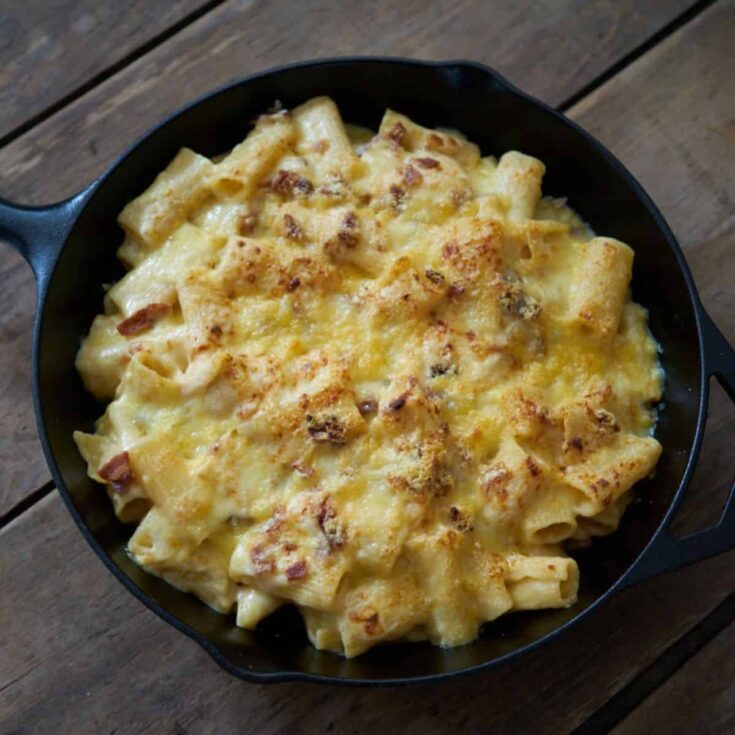 Image for Creamy Pasta with Bacon and Cheese (P&acirc;tes aux Lardons et Comt&eacute;)