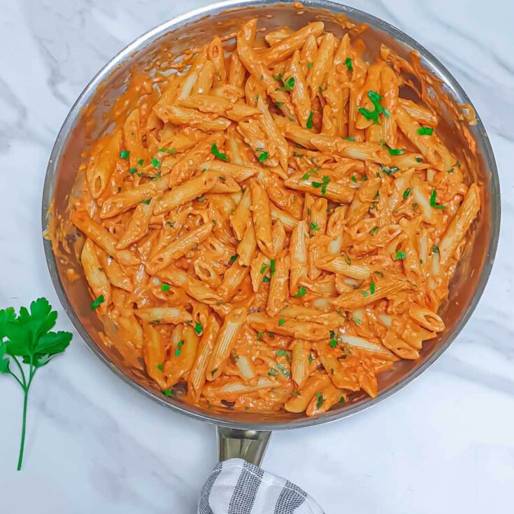 Image for Italian Pink Sauce Pasta Recipe