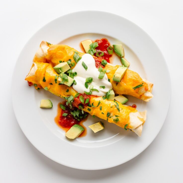 Image for Cheesy Chicken Enchiladas