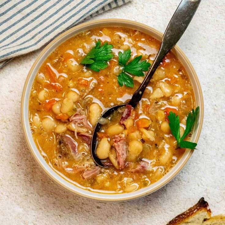 Image for Easy Ham Bone Bean Soup