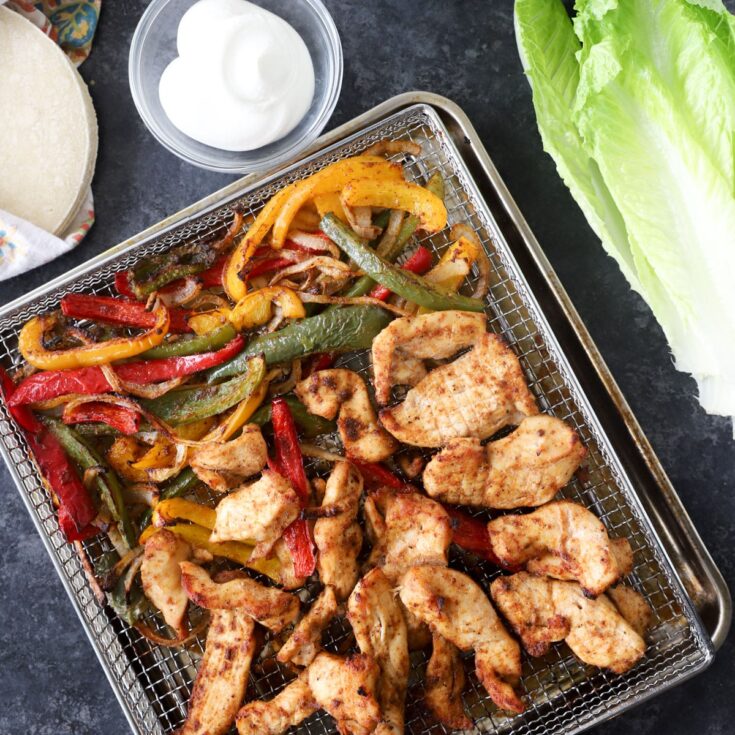 Image for Air Fryer Chicken Fajitas Recipe