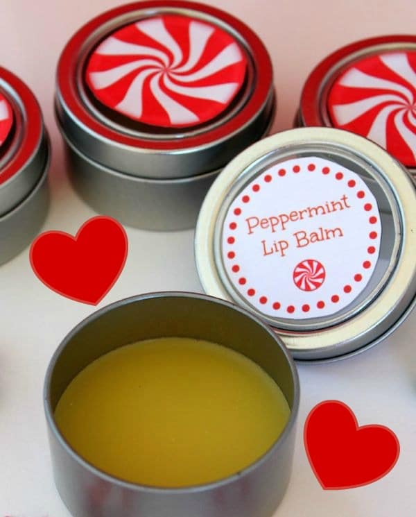 Image for DIY Homemade Peppermint Lip Balm with Printable Labels